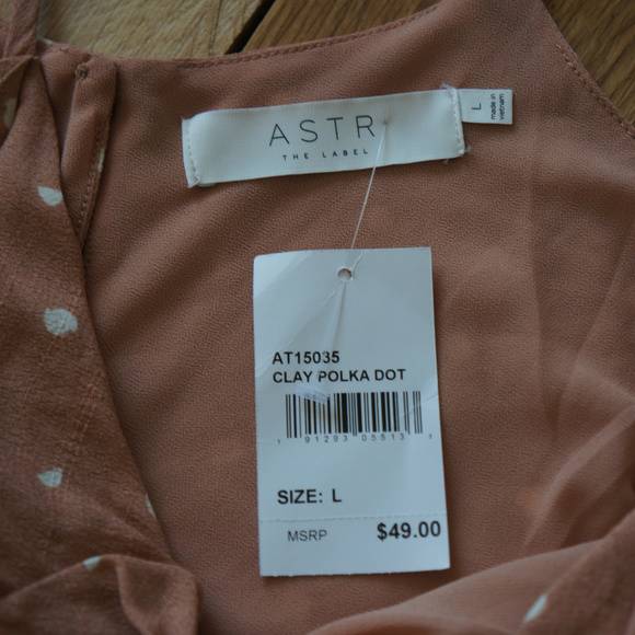 ASTR The Label Polka Dot Tank Top - Picture 2 of 5